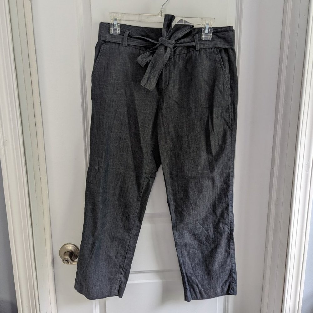 Banana Republic Linen Capri Pants